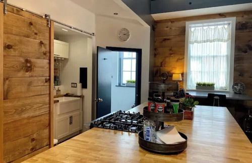 Glens Falls Apartment | Unique Loft Downtown Glens Falls