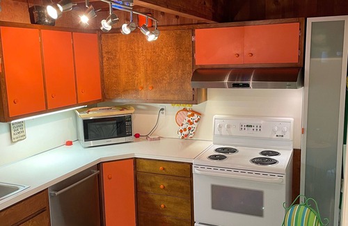 Manistee House | unique, mid-century modern cedar house for wonderful vacations