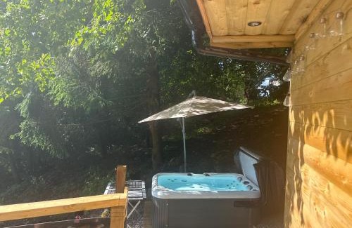 Larkhall Apartment | Unique Orchard Lodge for couples with hot tub