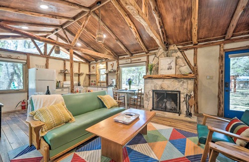 Blanco Cabin | Unique Stay: Historic Home Along Blanco River