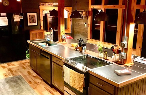 Millinocket House | Unique Waterfront Overlooking Mount Katahdin