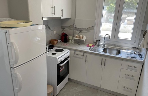 Skotina Apartment | Uniquely situated holiday flat, directly on the fine sandy beach, with far-reach
