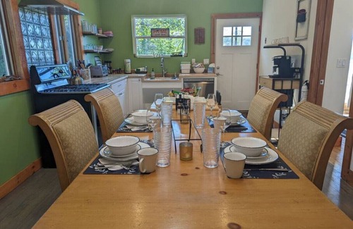 Hurleyville House | Universally Accessible Agrihood Farmhouse Hiking/Fireplace/Getaway