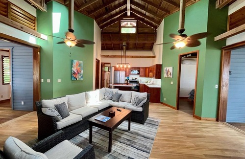 Palmetto Bay House | Unobstructed views, on the beach, steps from pool, dive shop, and restaurant