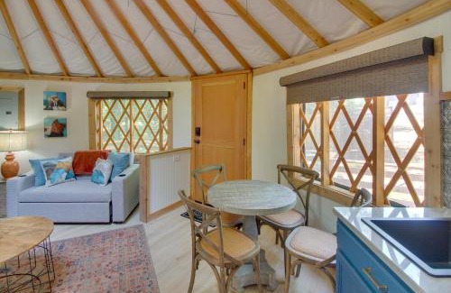 Sparta Apartment | Unplugged Retreat! Unique Yurt with Deck in Smokies