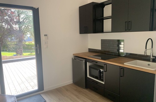 Mareil-Marly Apartment | Unusual apartment with roof terrace: Mary le Roi forest balcony