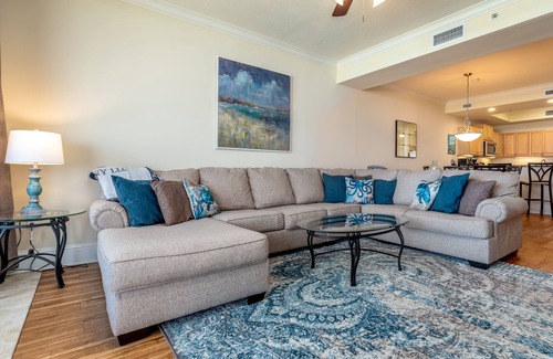 Dauphin Island Condo | UPDATED Beach Front Condo - Holiday Isle 302 - Pool, Sauna, Hot Tub, Grill, W/D