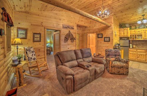 Manistique House | Updated Manistique Log Cabin, Yard and Fire Pit