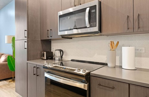 Channel District Apartment | Upscale 2BR Stay | Minutes from Convention Center