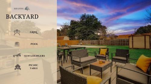 North Richland Hills House | Upscale 3BR 2BA Cozy Holiday Home with Pool & Grill