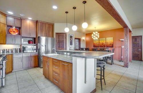 Laramie House | Upscale Laramie Home with Hot Tub and Patio!