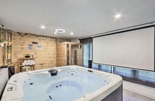Waterbury House | Upscale Waterbury Retreat with Indoor Hot Tub!
