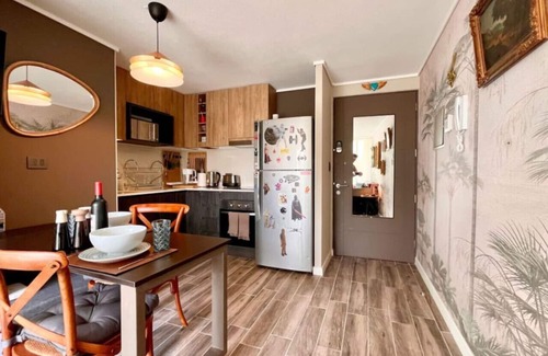 Nunoa Apartment | Urban Artistic Irarrázaval - A/C Laundry Park Pet