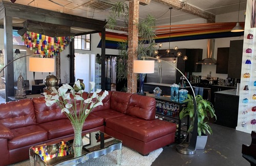 Downtown Salt Lake City Apartment | Urban Chic industrial loft