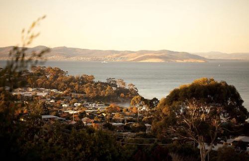 Blackmans Bay House | Urban farm stay with water views
