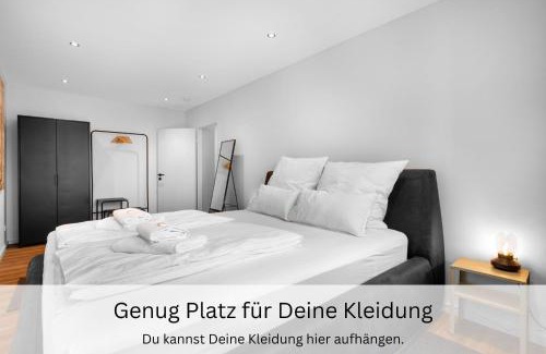 Dreieich Apartment | Urban Jungle Industríal Parkplatz Balkon Business