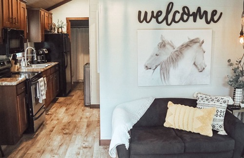 Boaz House | Urban Pines "Miss Bee Have" Unique Tiny House Vibe