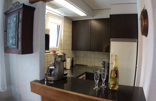 Meierhof Apartment | Vacation apartment w/south-west balcony, fireplace, pool & an underground garage