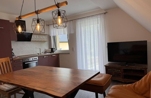 Reinhardtsdorf-Schoena Apartment | Vacation apartment "Falkenschlucht", 1 bedroom - Ferienhaus Barbarine