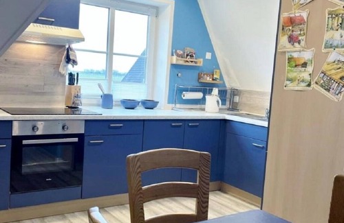 Fahretoft House | Vacation home "Am Koog" - 3 bedrooms, terrace, rural