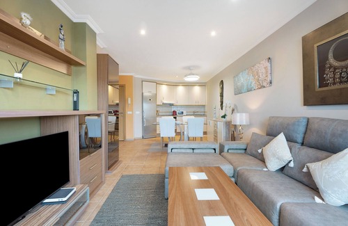 Granadilla de Abona Apartment | Vacation Home "Ático Beach Sotavento" with Shared Pool & Wi-Fi