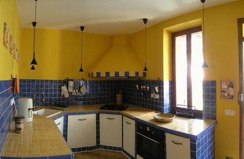 Costa House | Vacation home with panoramic view, open fireplace in an absolute quiet location
