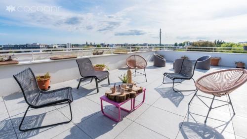 Vannes Apartment | VANNES 8 pers Gare Roof Top standing traversant 4 chambres