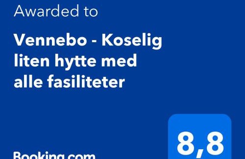 Al House | Vennebo - Koselig liten hytte med alle fasiliteter