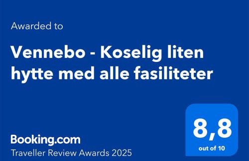 Al House | Vennebo - Koselig liten hytte med alle fasiliteter