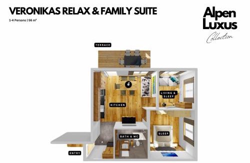 Fuegen Apartment | VERONIKAS Relax & Family Suite - AlpenLuxus Collection