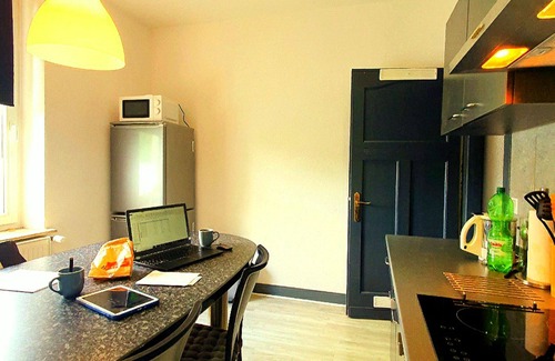 Bielefeld Apartment | Very cozy family apartment and playroom with balcony