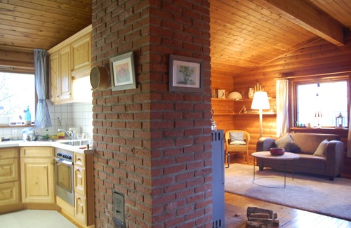 Brekendorf House | Very cozy Scandinavian log house in a quiet location on a large plot