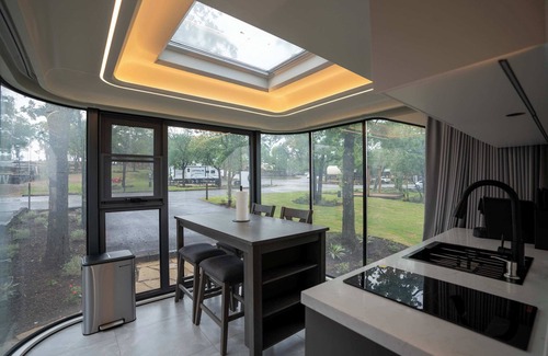 Bridgeport House | Vessel 9 - Nature Meets Comfort in a Stylish Vessel | BBQ Lakefront AC