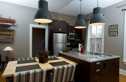 Lindsborg Apartment | Vetehuset-Plantera+Skorda: Loft "Two Apts in One"