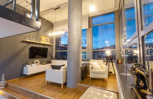Zlin Apartment | View Skyscraper Bata - loft XL