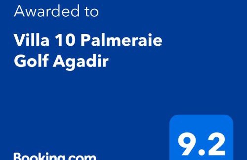 Agadir Villa | Villa 10 Palmeraie Golf Agadir
