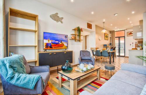 Houlgate Apartment | VILLA 139 LA VAGUE - FRONT DE MER - appartement contemporain et terrasse sur cour - 2 à 6 personnes - Rez-de-chaussée