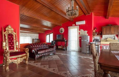 Santa Venera-Portosalvo Villa | Villa "Ai Confini dell' Etna Private Pool" with Sea View & Wi-Fi