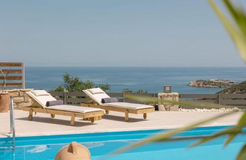 Vlichada Villa | Villa Aldea Bali - Sea View - Private Pool