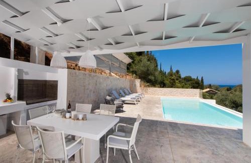 Agios Ioannis Villa | Villa Anthos - Fresh modern villa, pool, close to the beach
