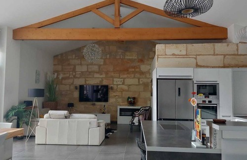 Saint-Vincent-de-Paul Villa | Villa au Calme Bordée de Chênes à 15 Minutes de Bordeaux et du Stade Matmut