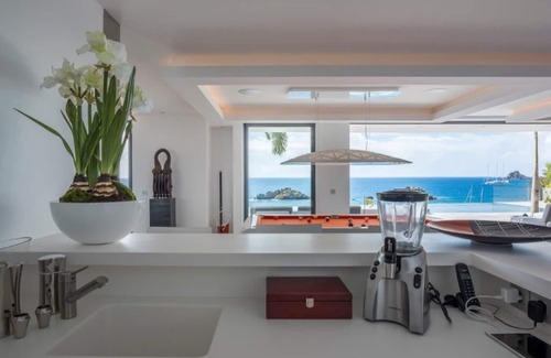 Saint-Jean Villa | Villa Axel Rocks | Ocean View - Located in Tropical Gustavia with Private Pool