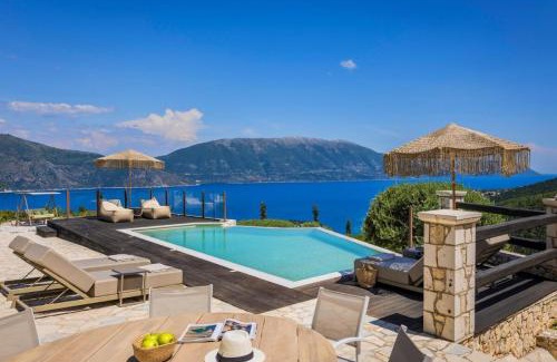 Chalikeri Villa | Villa Bolios Sea view Private Pool