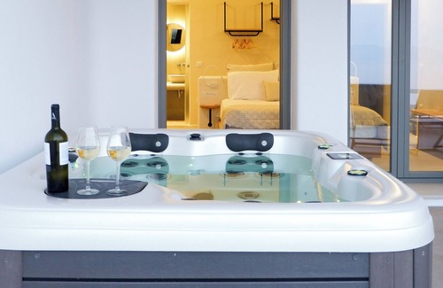 Glastros Villa | Villa Camelia 1 - Psarou View - Private Pool & Jacuzzi