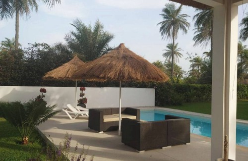 Cap Skirring Villa | Villa Cap Ouest Piscine Grand Jardin à 2 Pas de L'océan