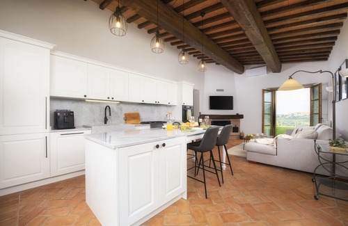 Trequanda Villa | Villa "Casa Ora d' Oro" - PANORAMIC VIEWS/POOL/PRIVATE GARDEN