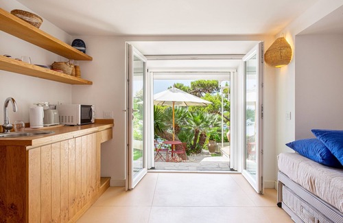 Marina Piccola Villa | Villa Cisterna Capri, sea front with pool, direct beach access & panoramic views