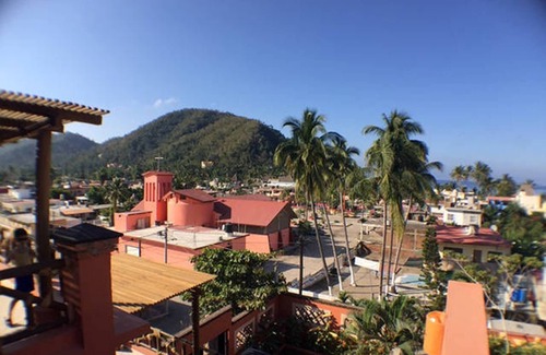 La Manzanilla Villa | Villa De Corazon - upper terrace