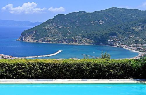 Skopelos Villa | Villa Erato-Panoramic view-private swimming pool