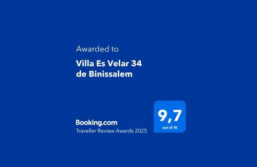 Binissalem Villa | Villa Es Velar 34 de Binissalem